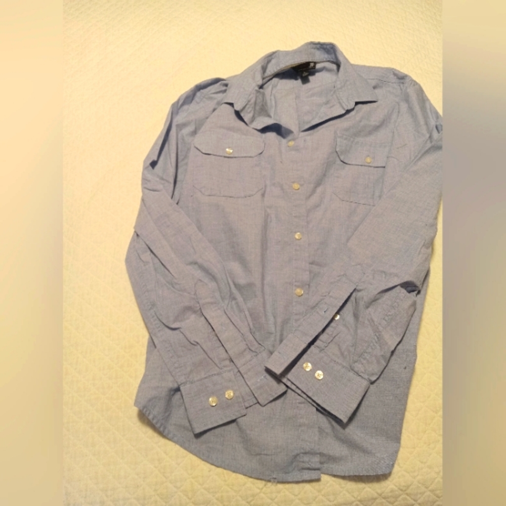 JF JFerrar Mens' long sleeve button up shirt XL 17-17 1/2